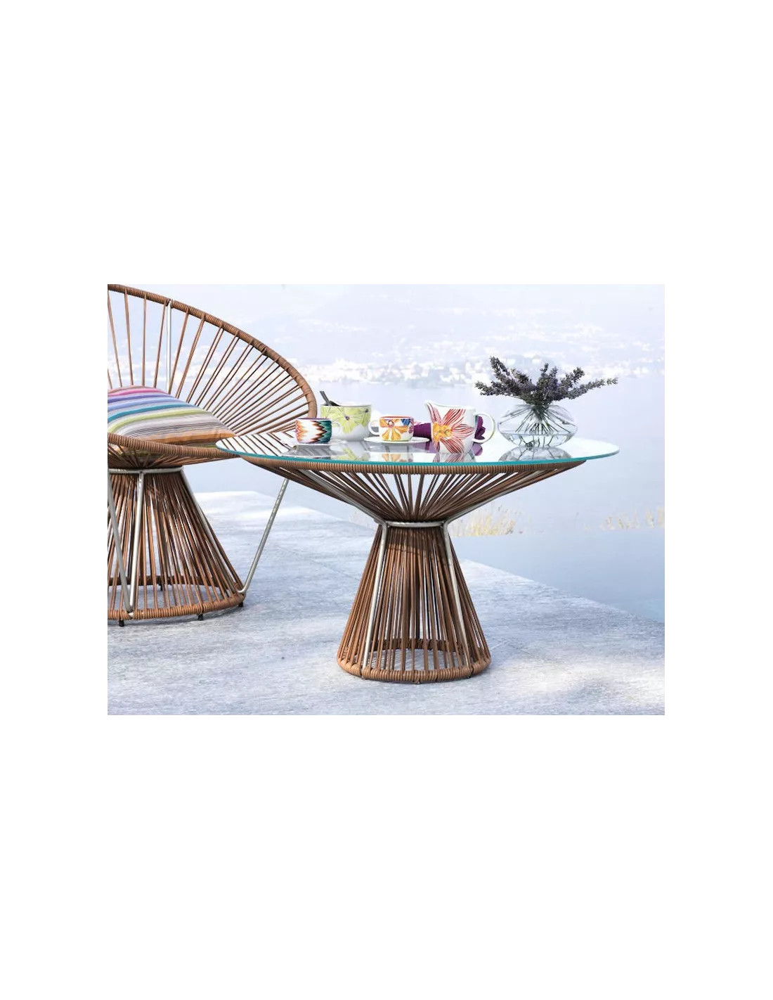 Table Basse Cordula Cuir, Missoni Home – Image 4