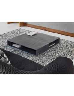 Table Basse Long/Wide Noire, Missoni Home