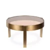 Table Basse Ronde Levanzo Bronze Ø77cm