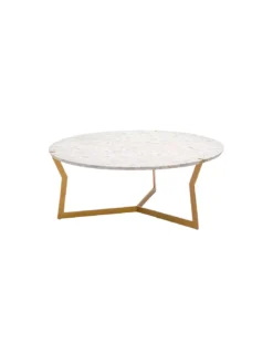 Table Basse Ronde Star Or, Coédition