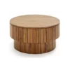 Table Basse Ronde Teck, Thai Natura