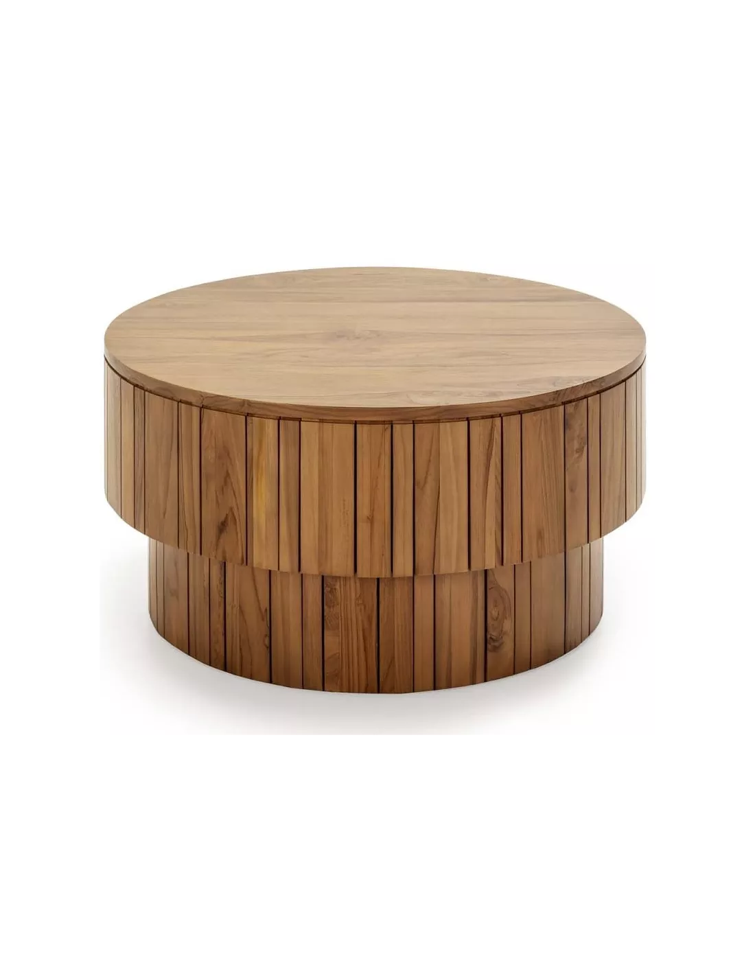Table Basse Ronde Teck, Thai Natura
