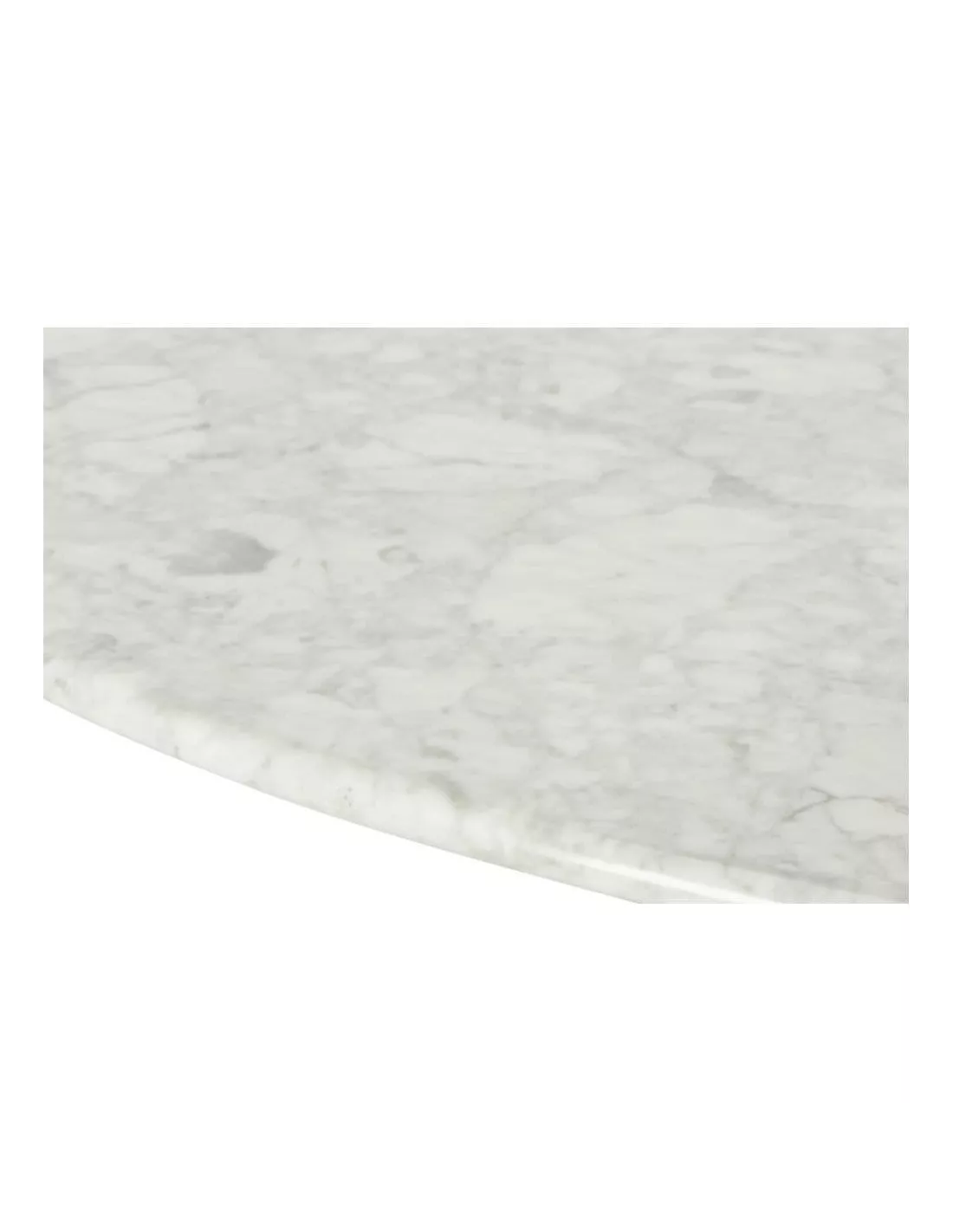 Table Marbre Ronde Blanc Marbella D120 – Image 2