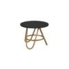 Table Rotin/noir Diabolo, KOK Maison