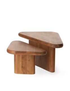 Tables Basses Triangulaires Nerja En Bois