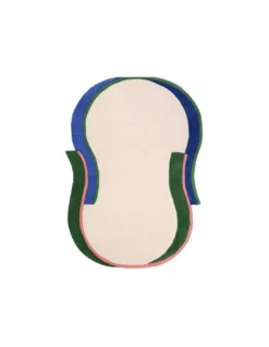 Tapis Blanc Cassé Et Bleu Ruban, Edito