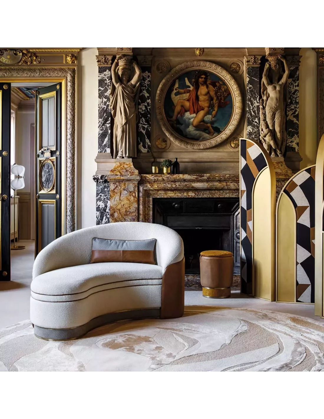 Tapis Camelia Naturel, Lelievre – Image 2