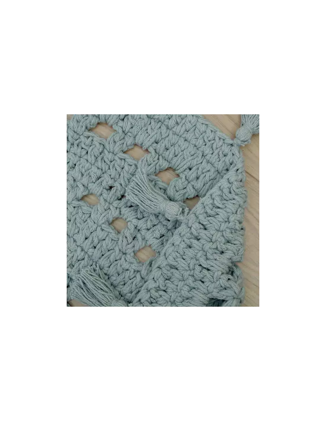 Tapis Enfant Rond Nila Vert Pâle , Nattiot – Image 3