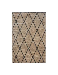 Tapis Larson Charbon, The Rug Republic