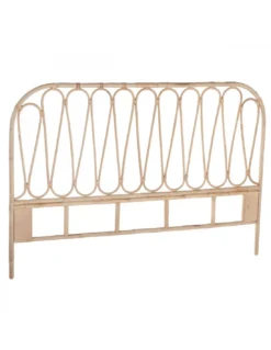 Tête De Lit Rotin 160 Vintage Volutes, KOK Maison