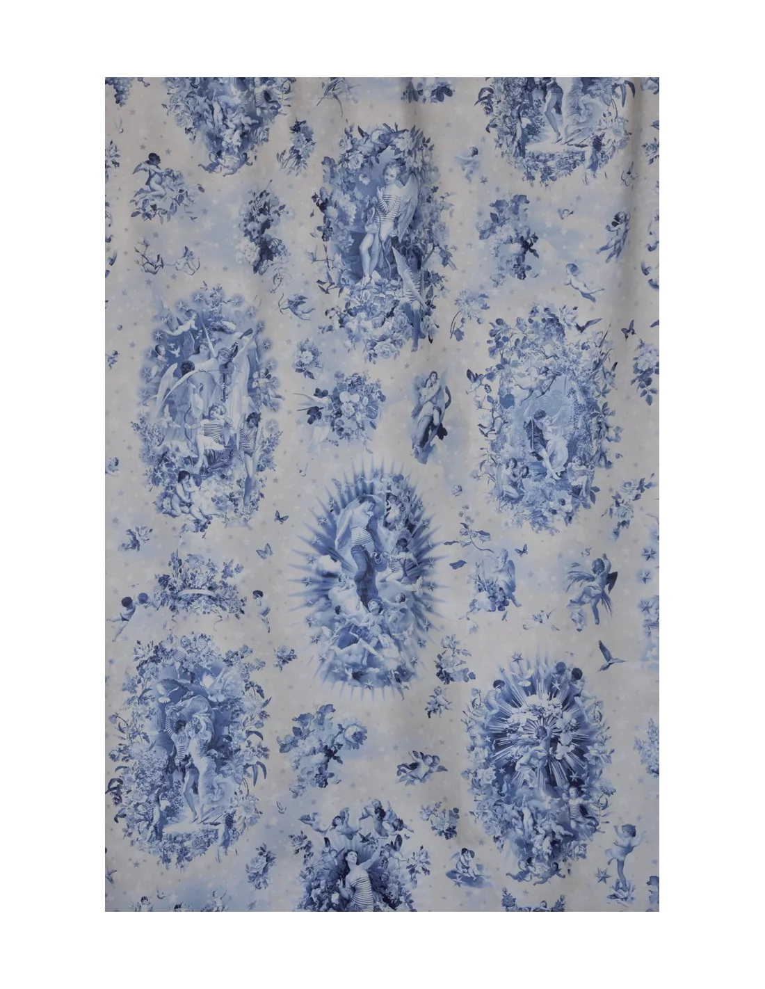 Tissu Angelots Marin Jean Paul Gaultier – Image 2