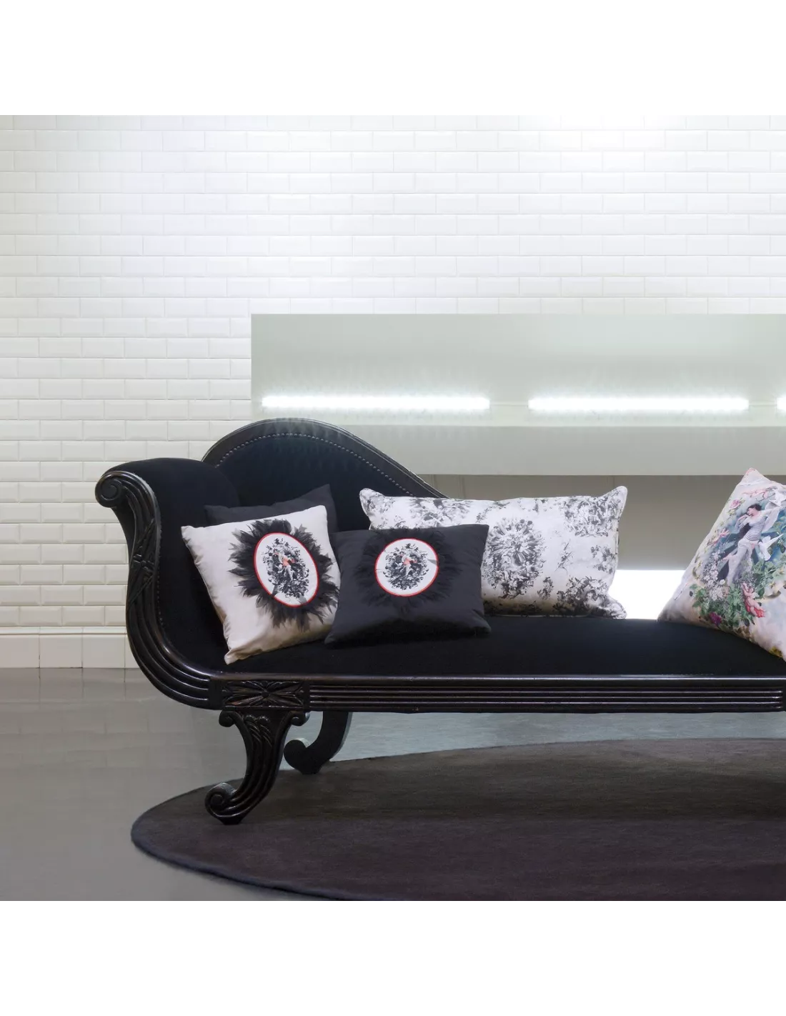 Tissu Angelots Marin Jean Paul Gaultier – Image 3