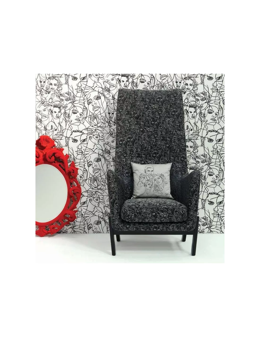 Tissu Regard Noir, Jean Paul Gaultier – Image 2