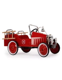 Voiture à Pédales Metal Camion De Pompier Rouge Ford, Protocol
